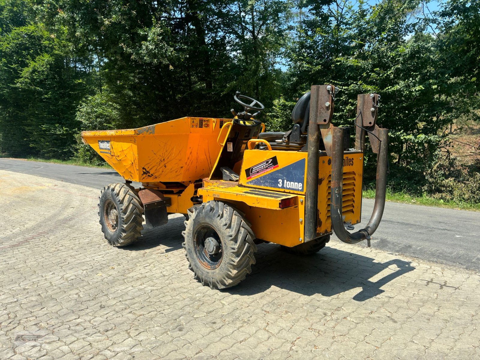 Dumper typu Thwaites 3 ton Mach 580, Gebrauchtmaschine w Deutsch - Goritz (Zdjęcie 5)