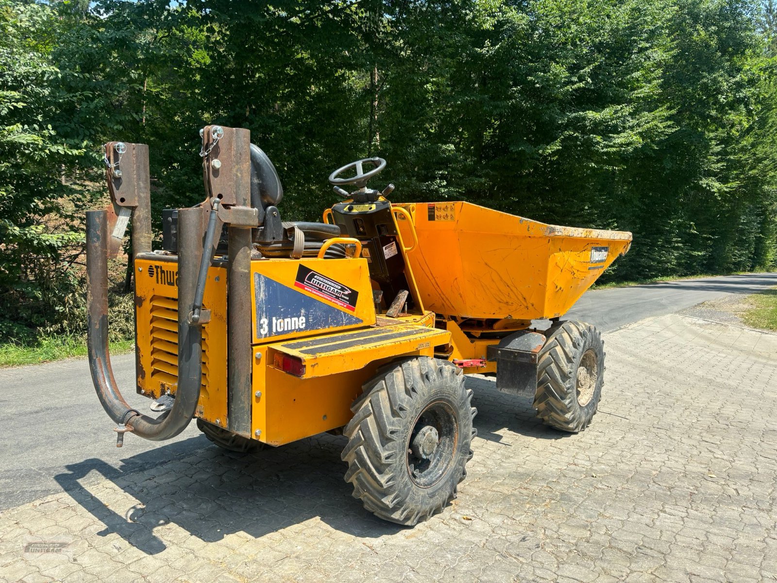 Dumper del tipo Thwaites 3 ton Mach 580, Gebrauchtmaschine In Deutsch - Goritz (Immagine 7)