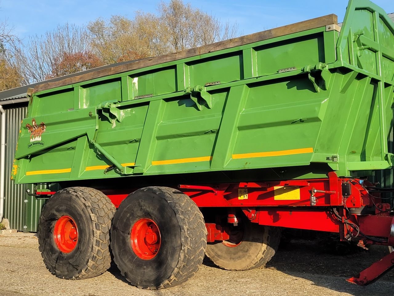 Dumper del tipo Veenhuis JVZK 22000, Gebrauchtmaschine en azewijn (Imagen 4)