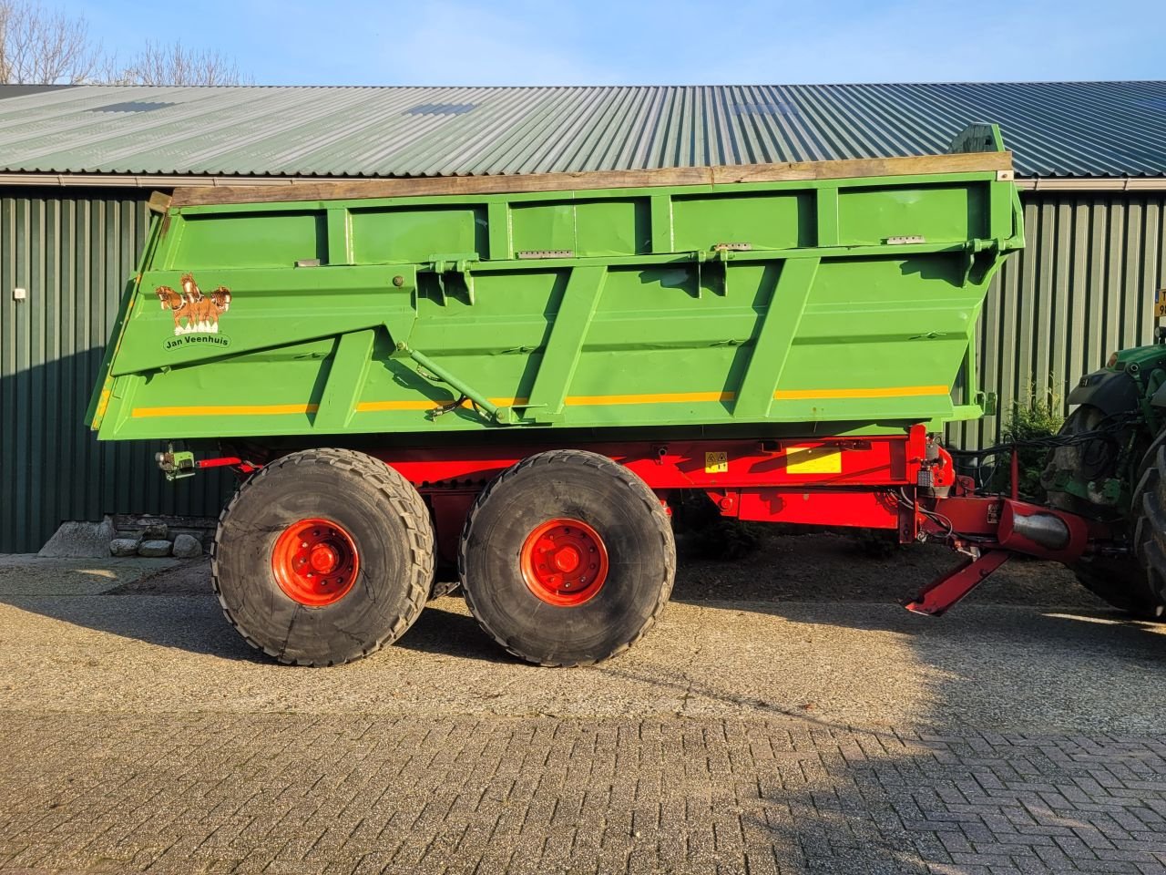 Dumper del tipo Veenhuis JVZK 22000, Gebrauchtmaschine en azewijn (Imagen 2)