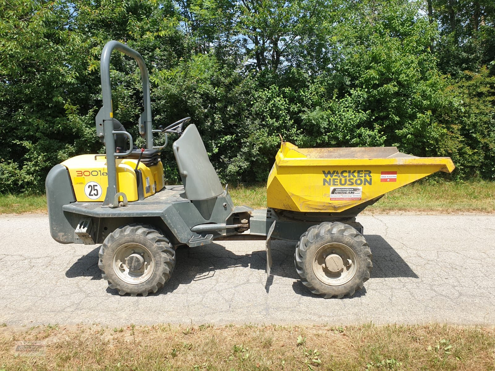 Dumper tipa Wacker Neuson 3001, Gebrauchtmaschine u Deutsch - Goritz (Slika 2)