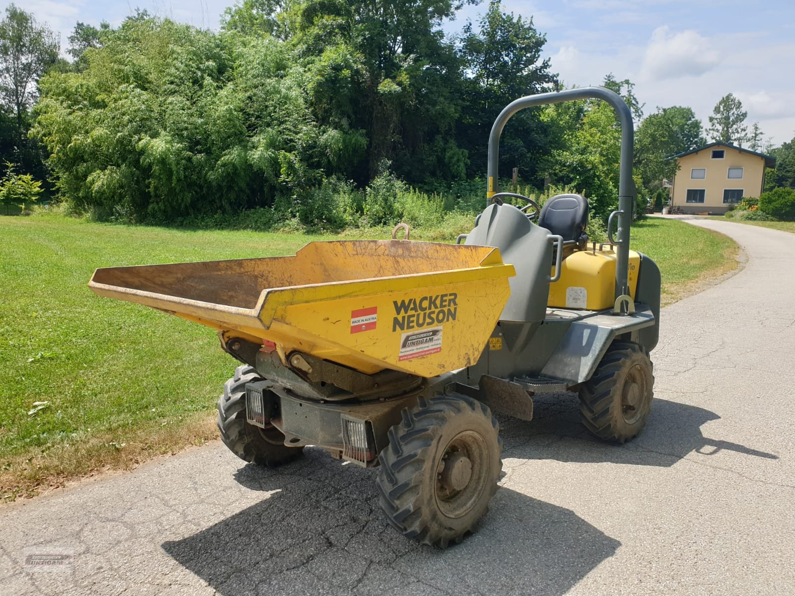 Dumper Türe ait Wacker Neuson 3001, Gebrauchtmaschine içinde Deutsch - Goritz (resim 3)