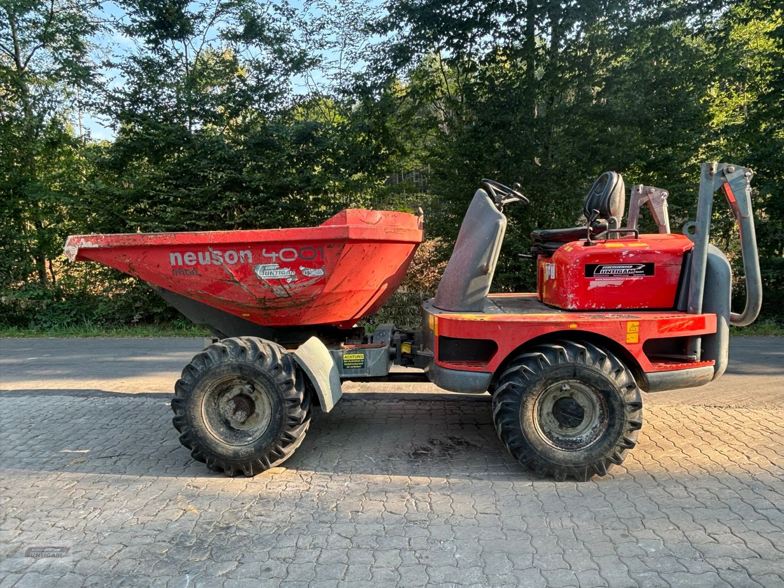 Dumper от тип Wacker Neuson 4001, Gebrauchtmaschine в Deutsch - Goritz (Снимка 1)