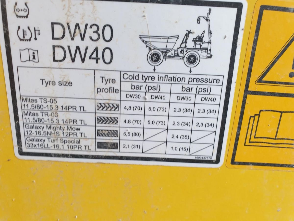 Dumper του τύπου Wacker Neuson Neuson DW40, Gebrauchtmaschine σε Gallspach (Φωτογραφία 9)