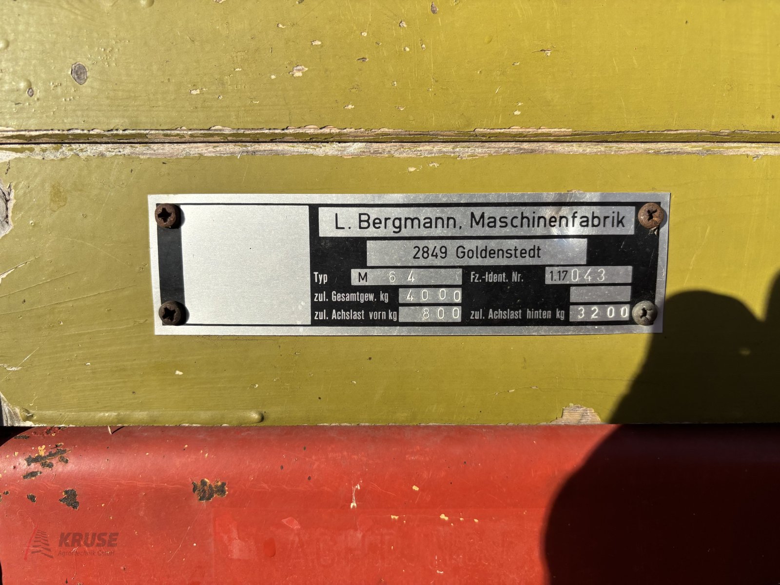 Dungstreuer tipa Bergmann M64, Gebrauchtmaschine u Fürstenau (Slika 10)