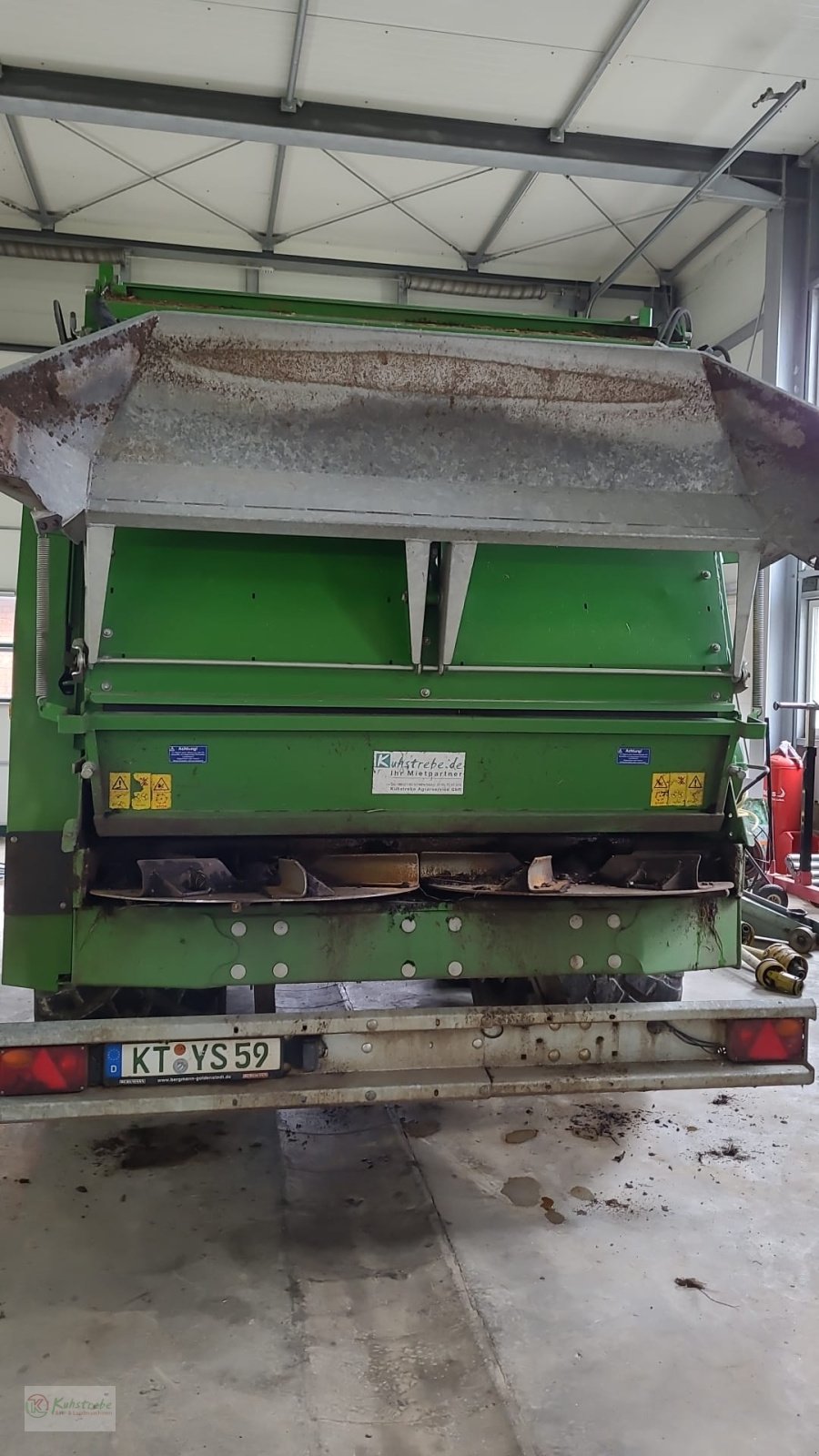 Dungstreuer tipa Bergmann TSW 4190 S, Gebrauchtmaschine u Biebelried (Slika 3)