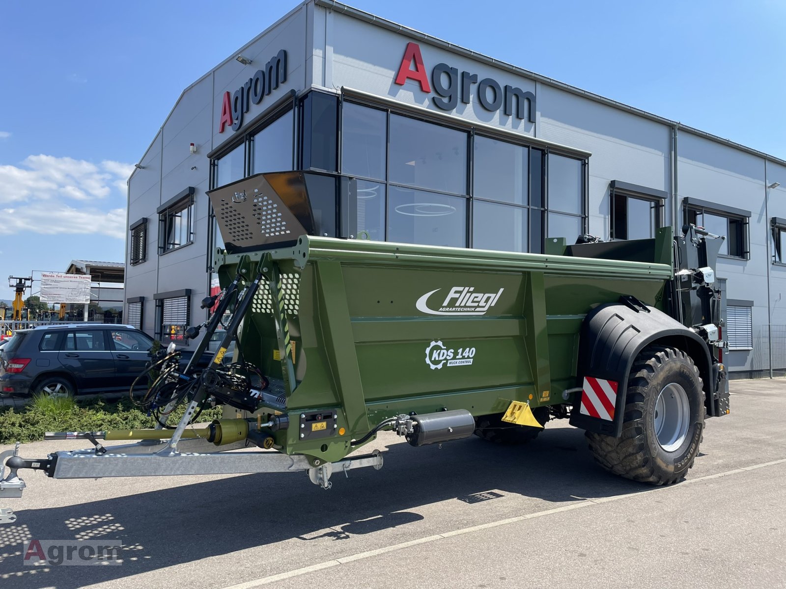 Dungstreuer del tipo Fliegl KDS 140 Muck Control, Neumaschine In Meißenheim-Kürzell (Immagine 1)