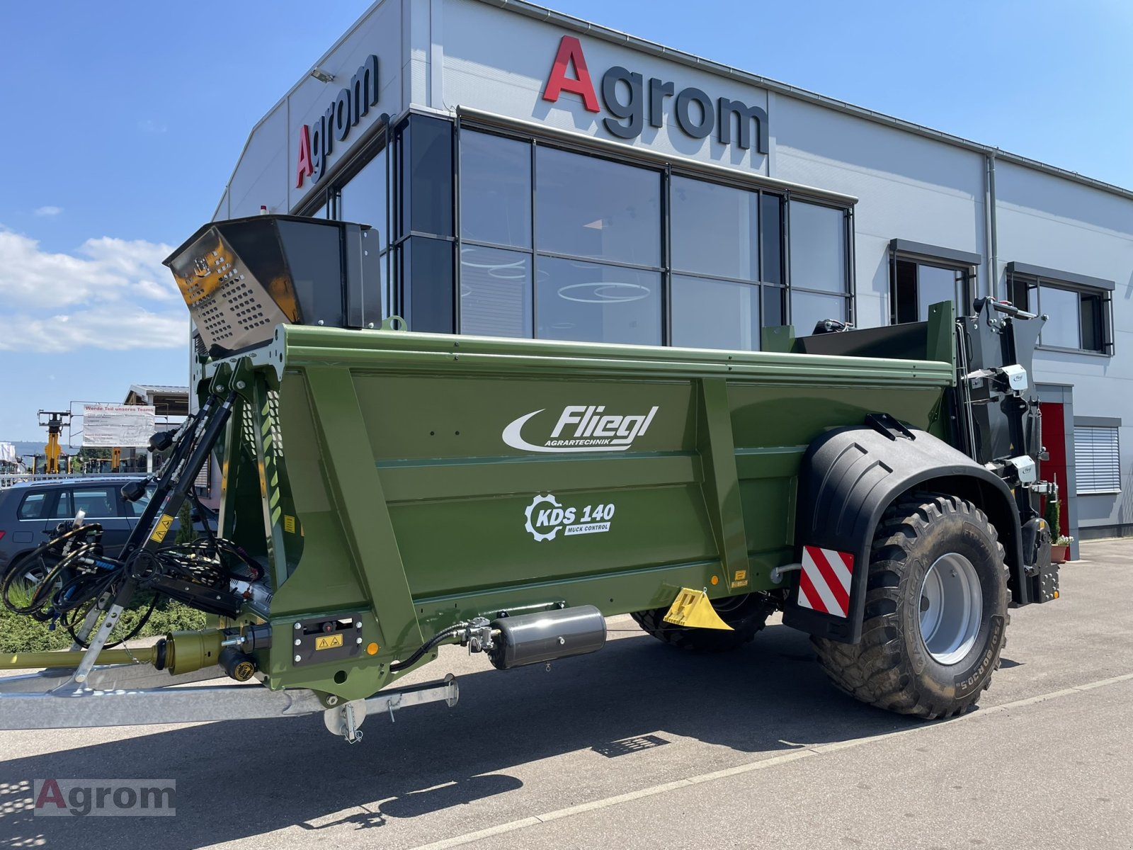 Dungstreuer del tipo Fliegl KDS 140 Muck Control, Neumaschine In Meißenheim-Kürzell (Immagine 2)