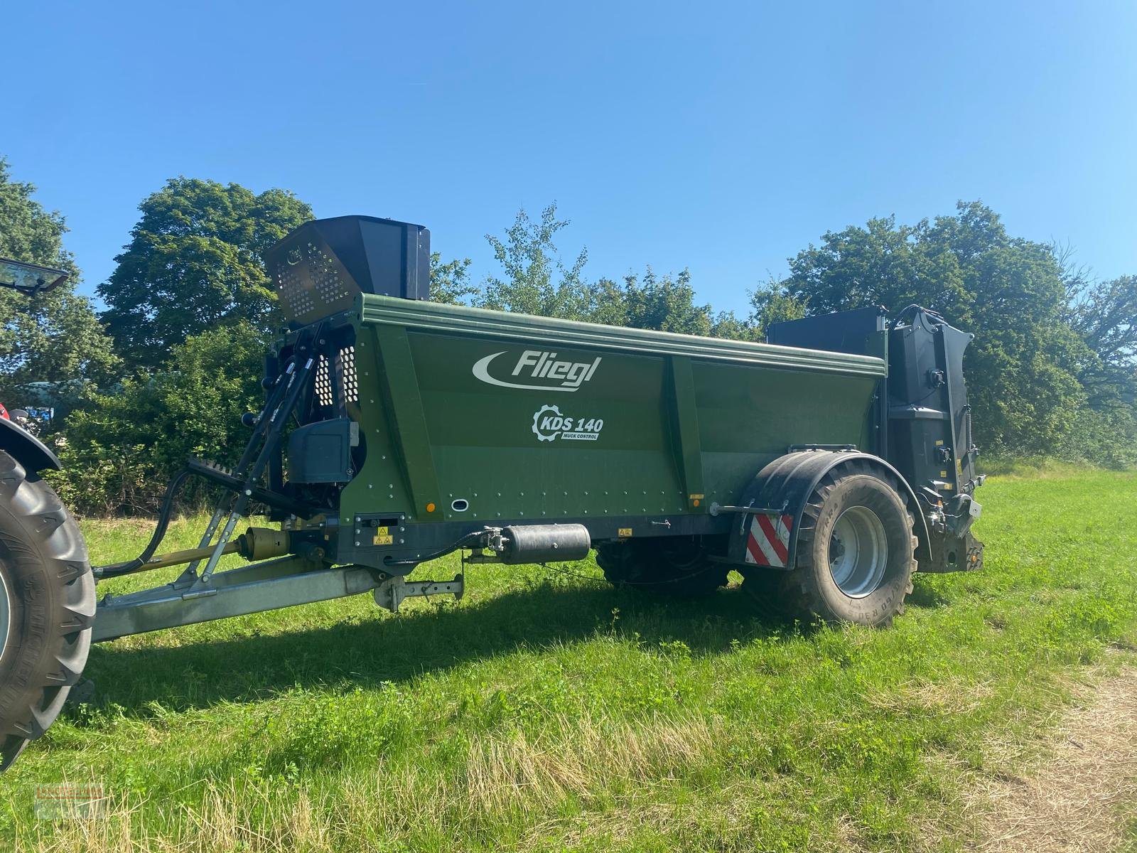 Dungstreuer del tipo Fliegl KDS 140 Muck Control, Gebrauchtmaschine en Kirkel-Altstadt (Imagen 1)