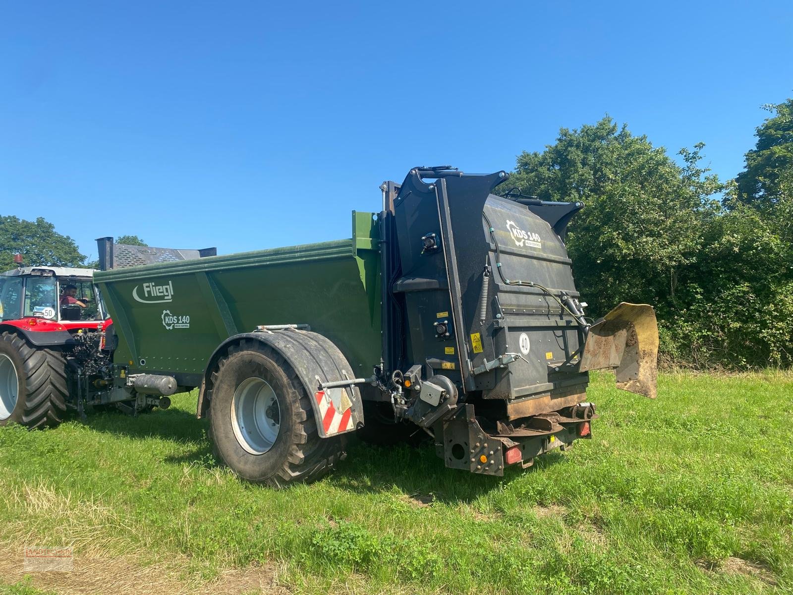 Dungstreuer Türe ait Fliegl KDS 140 Muck Control, Gebrauchtmaschine içinde Kirkel-Altstadt (resim 11)