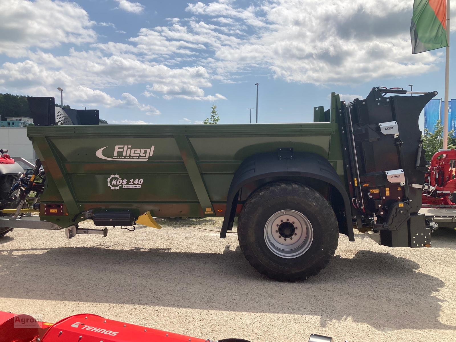 Dungstreuer tip Fliegl KDS 140, Neumaschine in Münsingen (Poză 2)