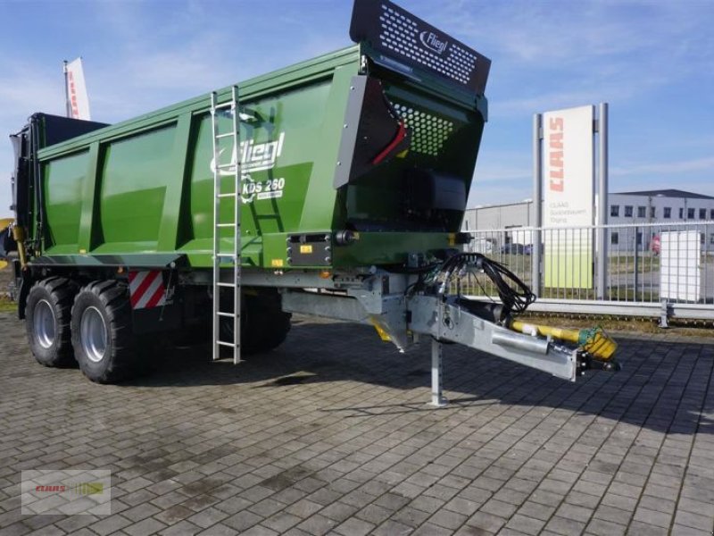 Dungstreuer van het type Fliegl KDS 260 MUCK CONTROL, Vorführmaschine in Töging am Inn (Foto 1)