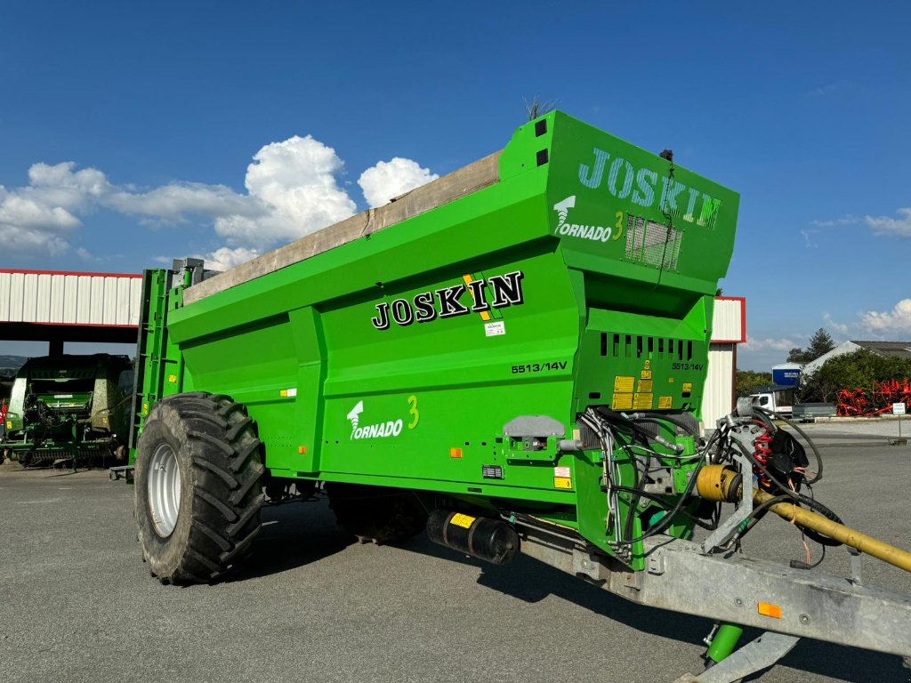 Dungstreuer typu Joskin TORNADO 3 5513 / 14 v -  DESTOCKAGE, Gebrauchtmaschine v GUERET (Obrázok 1)