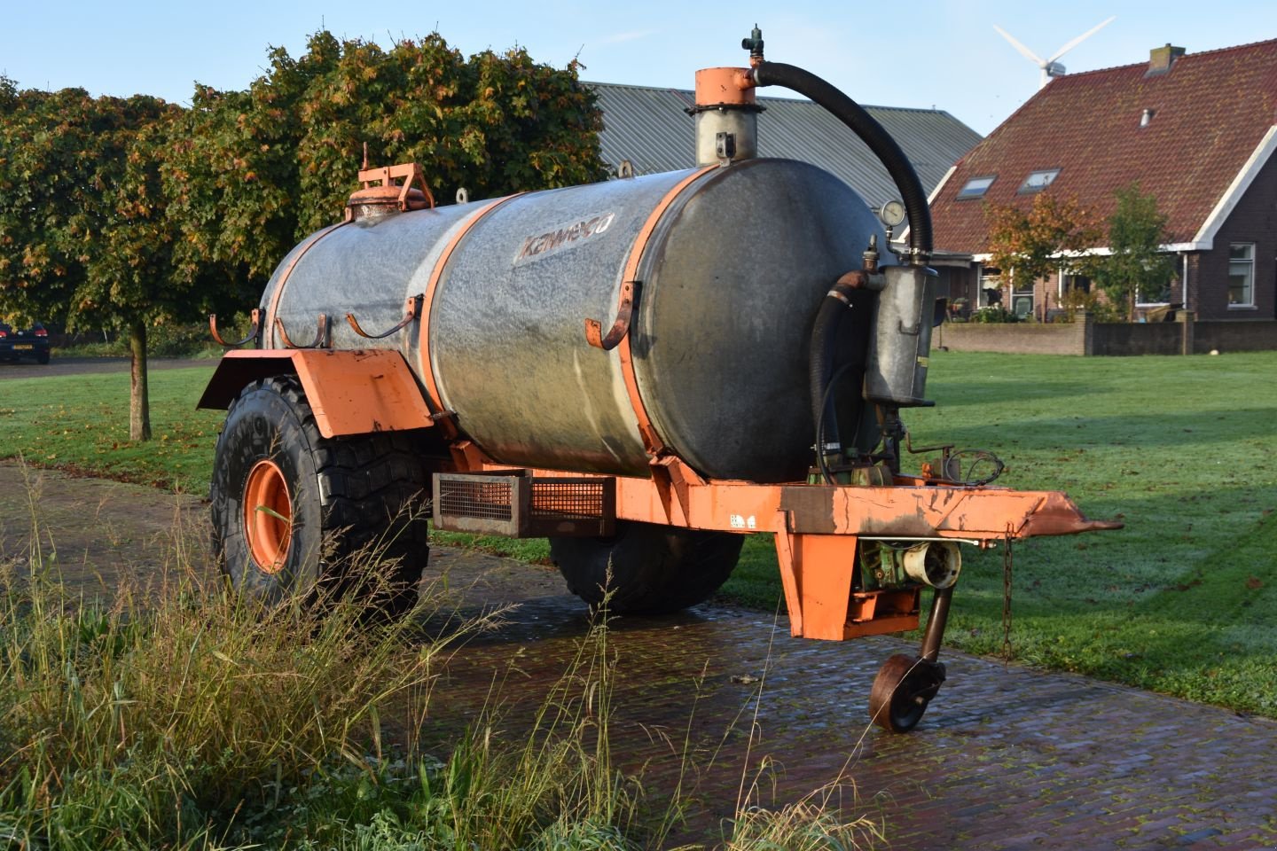 Dungstreuer Türe ait Kaweco mesttank, Gebrauchtmaschine içinde Kamperveen (resim 7)