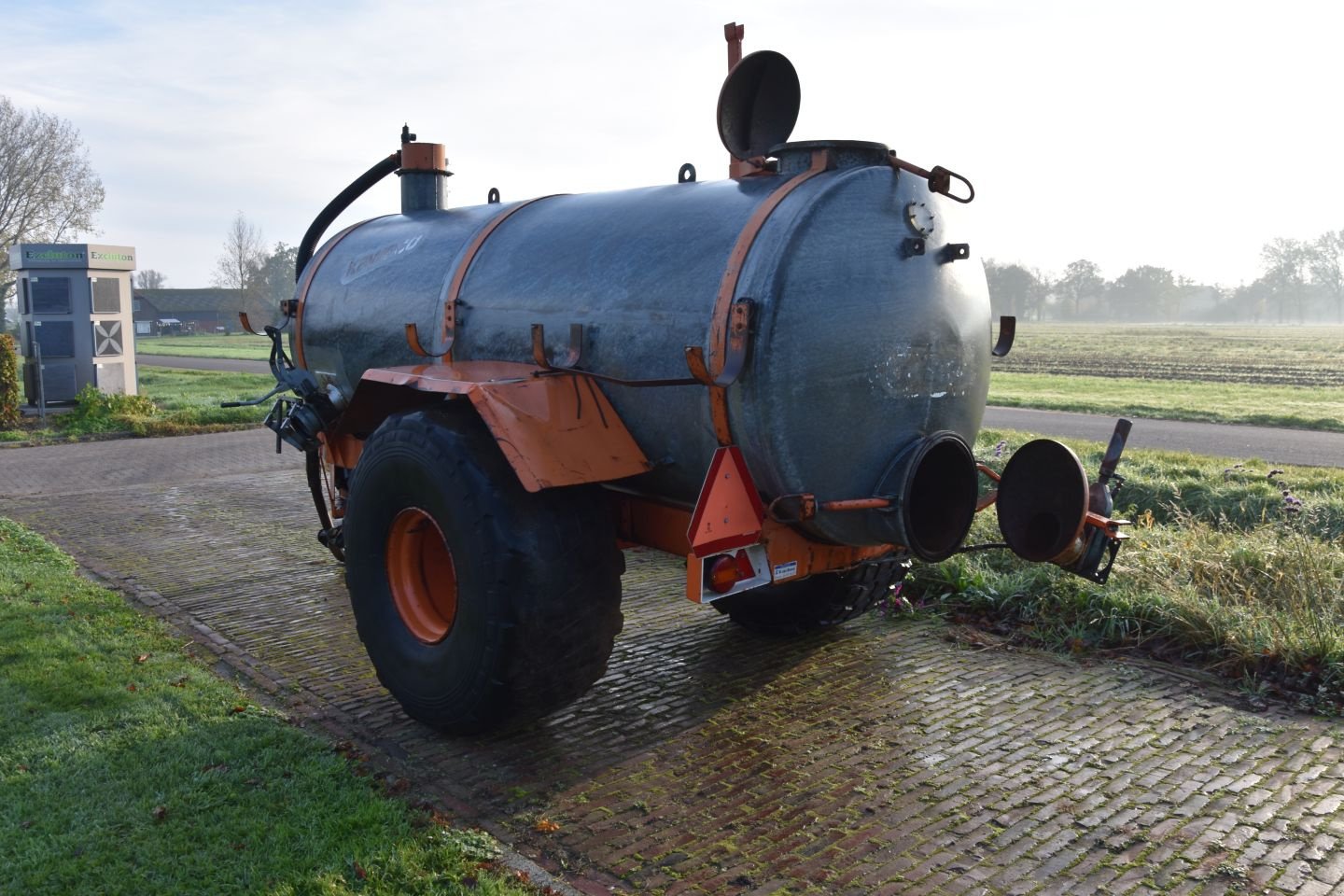 Dungstreuer Türe ait Kaweco mesttank, Gebrauchtmaschine içinde Kamperveen (resim 3)