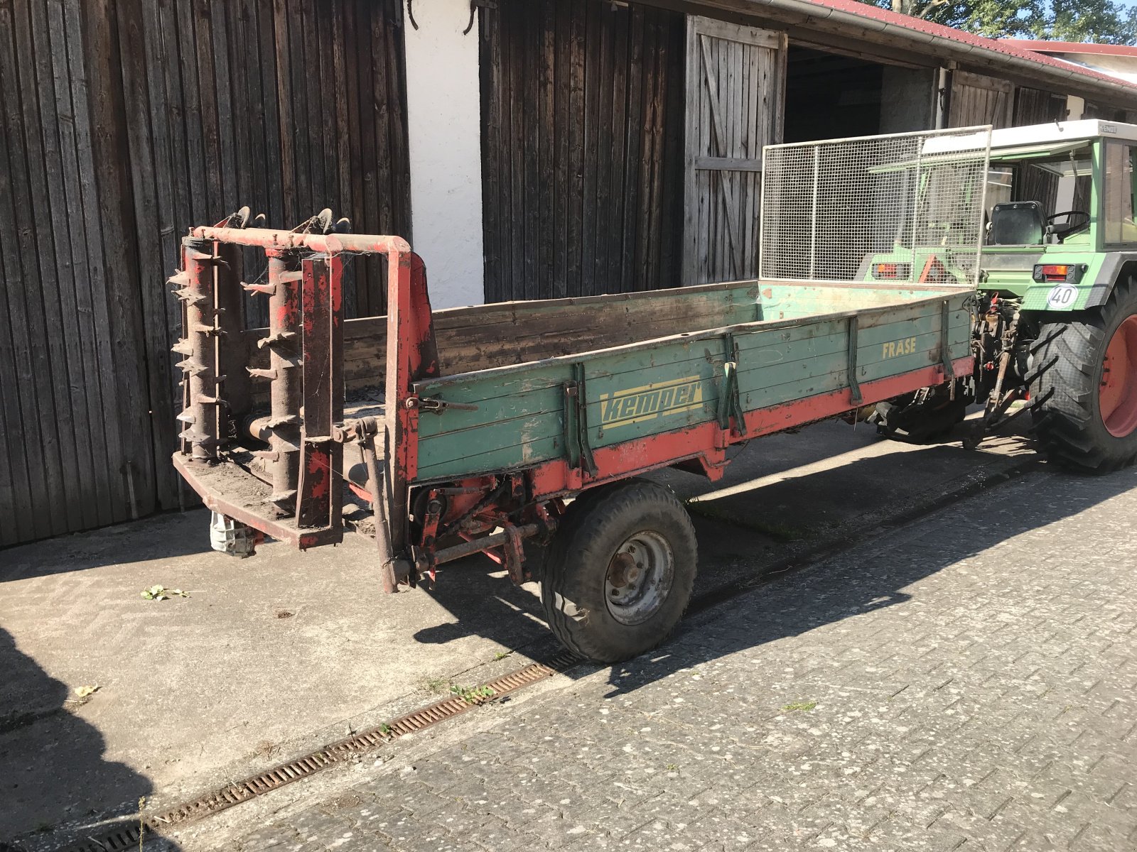 Dungstreuer van het type Kemper E 40, Gebrauchtmaschine in Großhabersdorf (Foto 3)