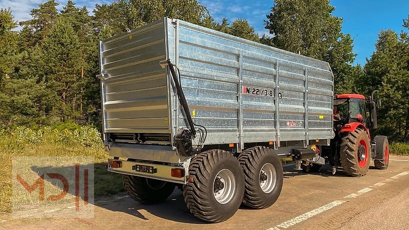 Dungstreuer Türe ait MD Landmaschinen CM Abschiebewagen / Transporter N221/3-8 16T, Neumaschine içinde Zeven (resim 7)