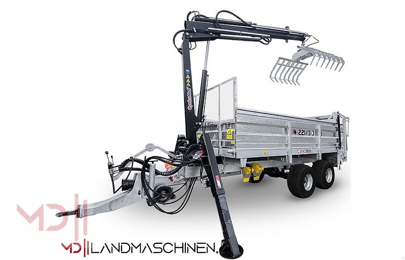 Dungstreuer του τύπου MD Landmaschinen CM Miststreuer-Selbstlader N-221/3-3 SL - 11 T, Neumaschine σε Zeven (Φωτογραφία 6)