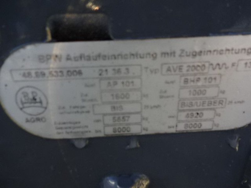 Dungstreuer tip Metal-Fach Batalion- Dungstreuer - Metal Fach N 280- 1- Gesamtgewicht 11,5 Tonnen - mit Auflaufbremse- BPW- Top Preis, Neumaschine in Neureichenau (Poză 31)