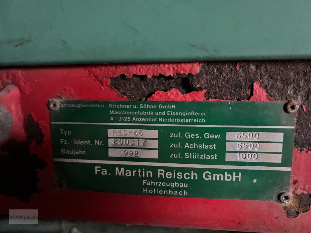 Dungstreuer Türe ait Reisch RES-65, Gebrauchtmaschine içinde Prenzlau (resim 8)