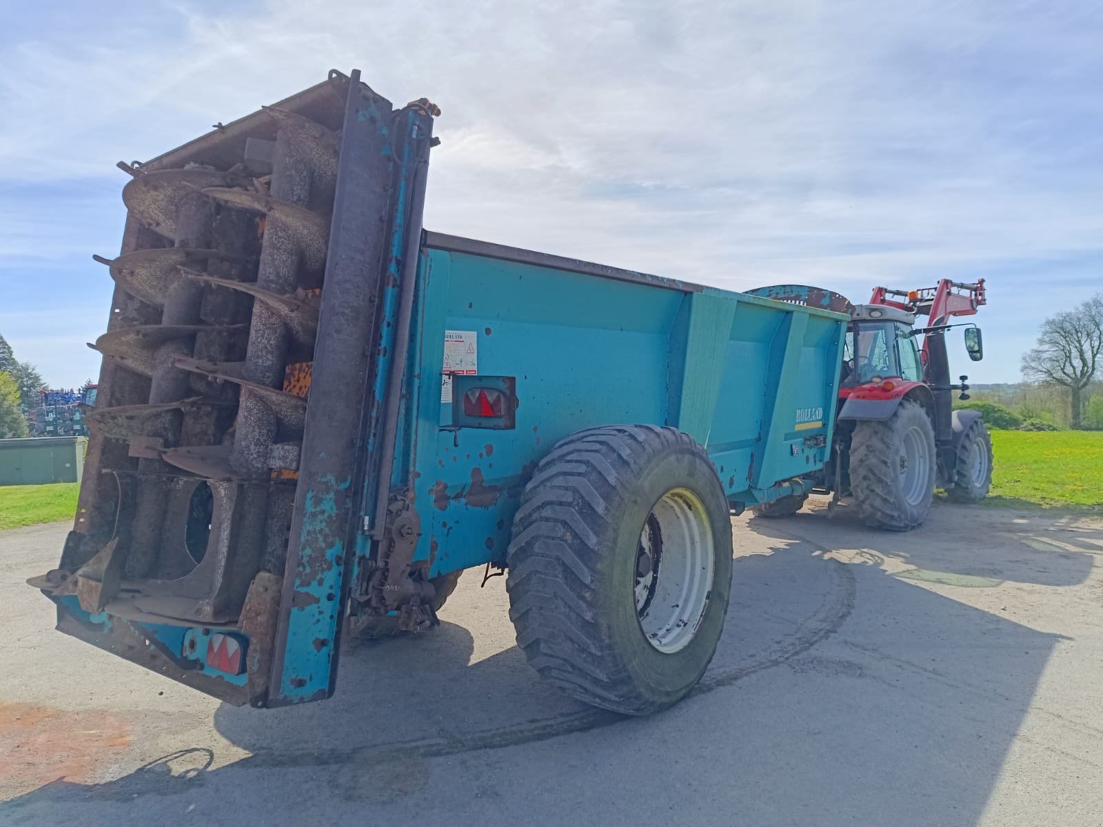 Dungstreuer du type Rolland V2 190, Gebrauchtmaschine en Le Horps (Photo 4)