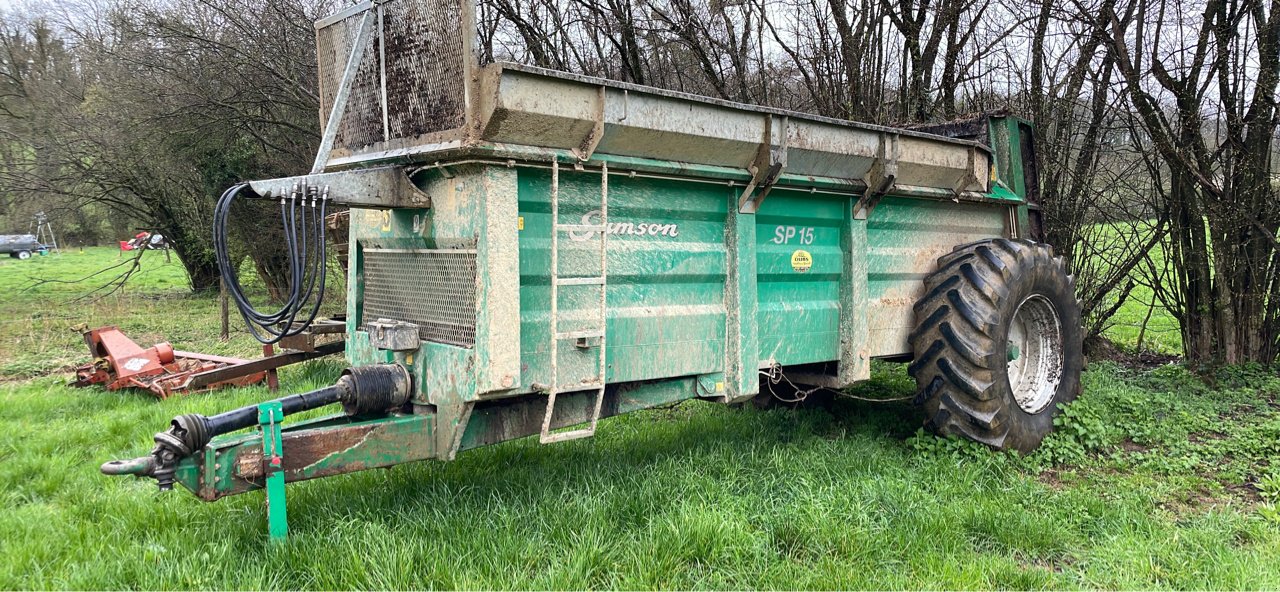 Dungstreuer tip Samson Sp 15, Gebrauchtmaschine in Lalœuf (Poză 1)