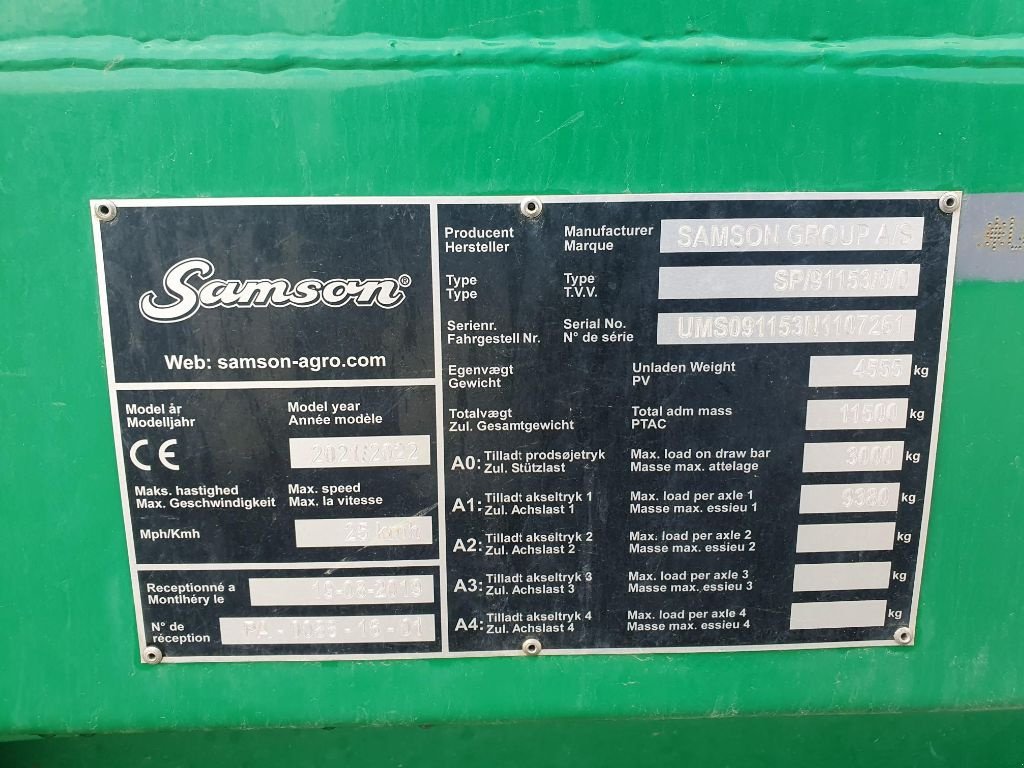 Dungstreuer tip Samson SP 15, Gebrauchtmaschine in DOMFRONT (Poză 4)