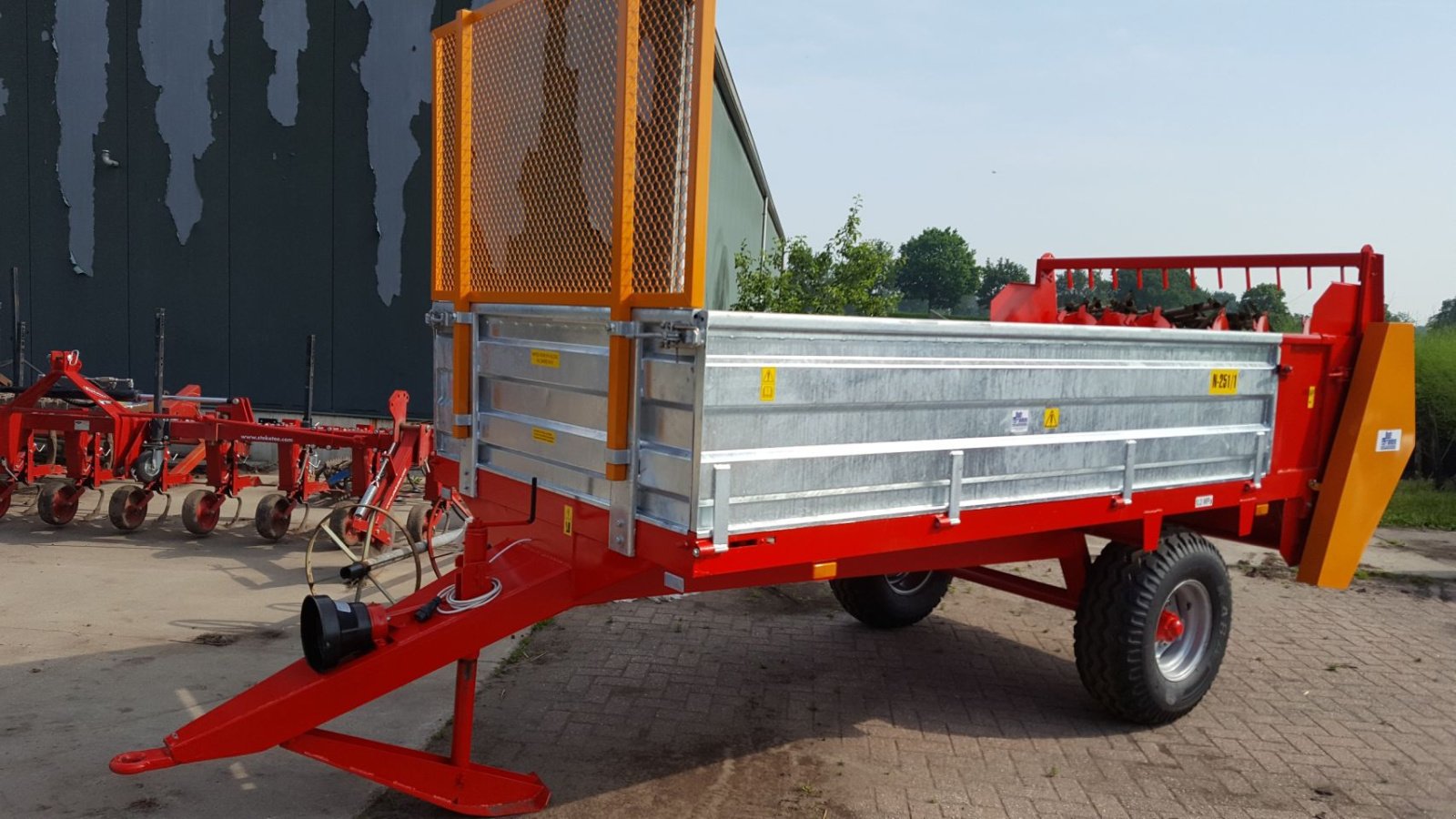 Dungstreuer Türe ait Sonstige Roltrans N 251, Neumaschine içinde Oudenbosch (resim 3)