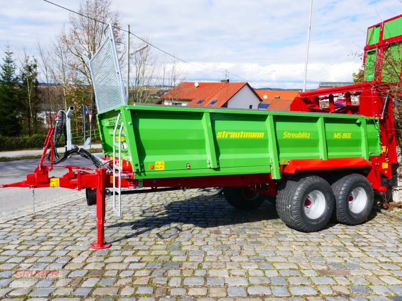 Dungstreuer des Typs Strautmann MS 801 - sofort verfügbar!, Neumaschine in Dorfen (Bild 1)