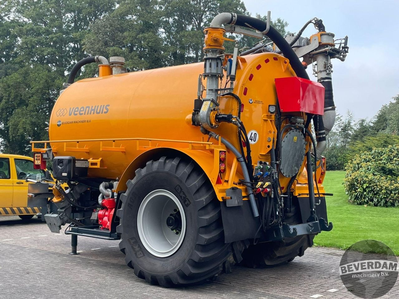 Dungstreuer van het type Veenhuis HDG 14000 Knikdissel, Gebrauchtmaschine in Vriezenveen (Foto 3)