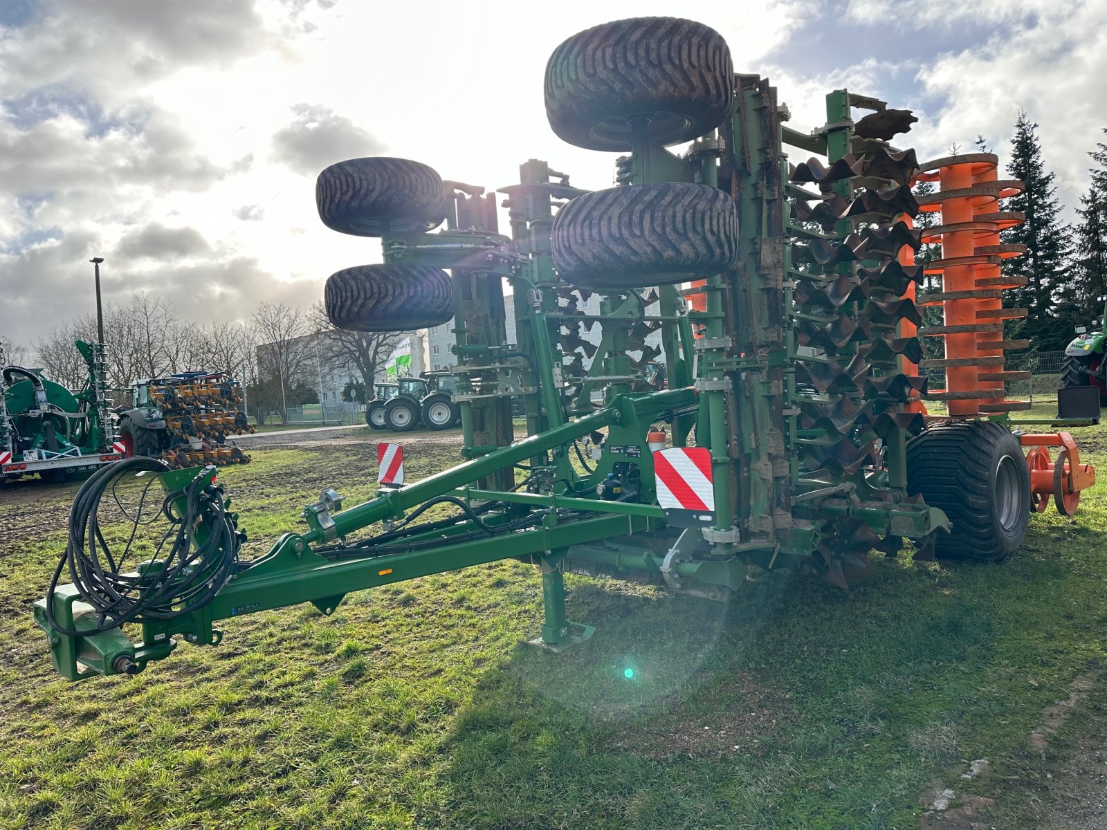 Egge van het type Amazone Catros+ 7003-2 TX, Gebrauchtmaschine in Kruckow (Foto 7)