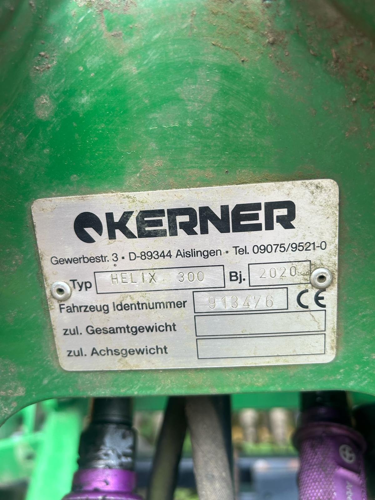 Egge des Typs Kerner Helix 300, Gebrauchtmaschine in Eckernförde (Bild 7)