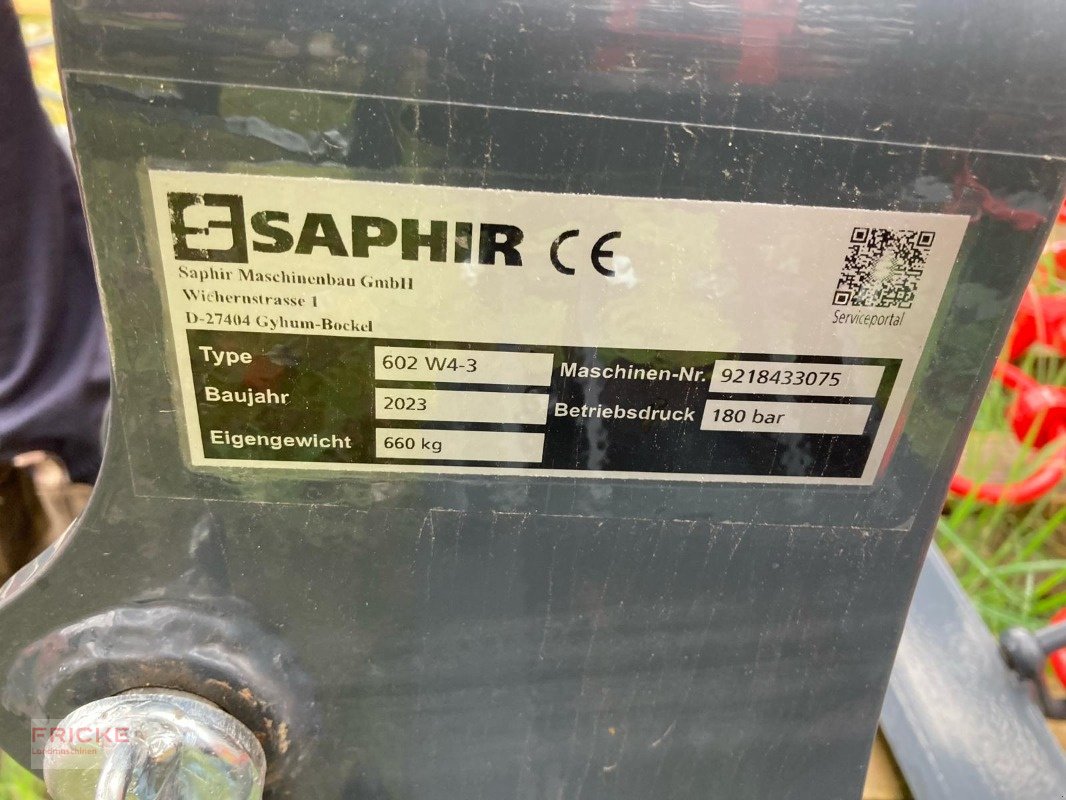 Egge του τύπου Saphir Perfekt 602 W 4, Neumaschine σε Bockel - Gyhum (Φωτογραφία 5)