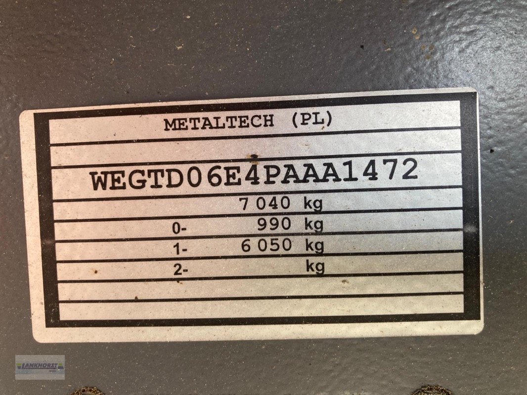 Einachskipper del tipo Metaltech JB 50/2, Neumaschine In Wiefelstede-Spohle (Immagine 17)