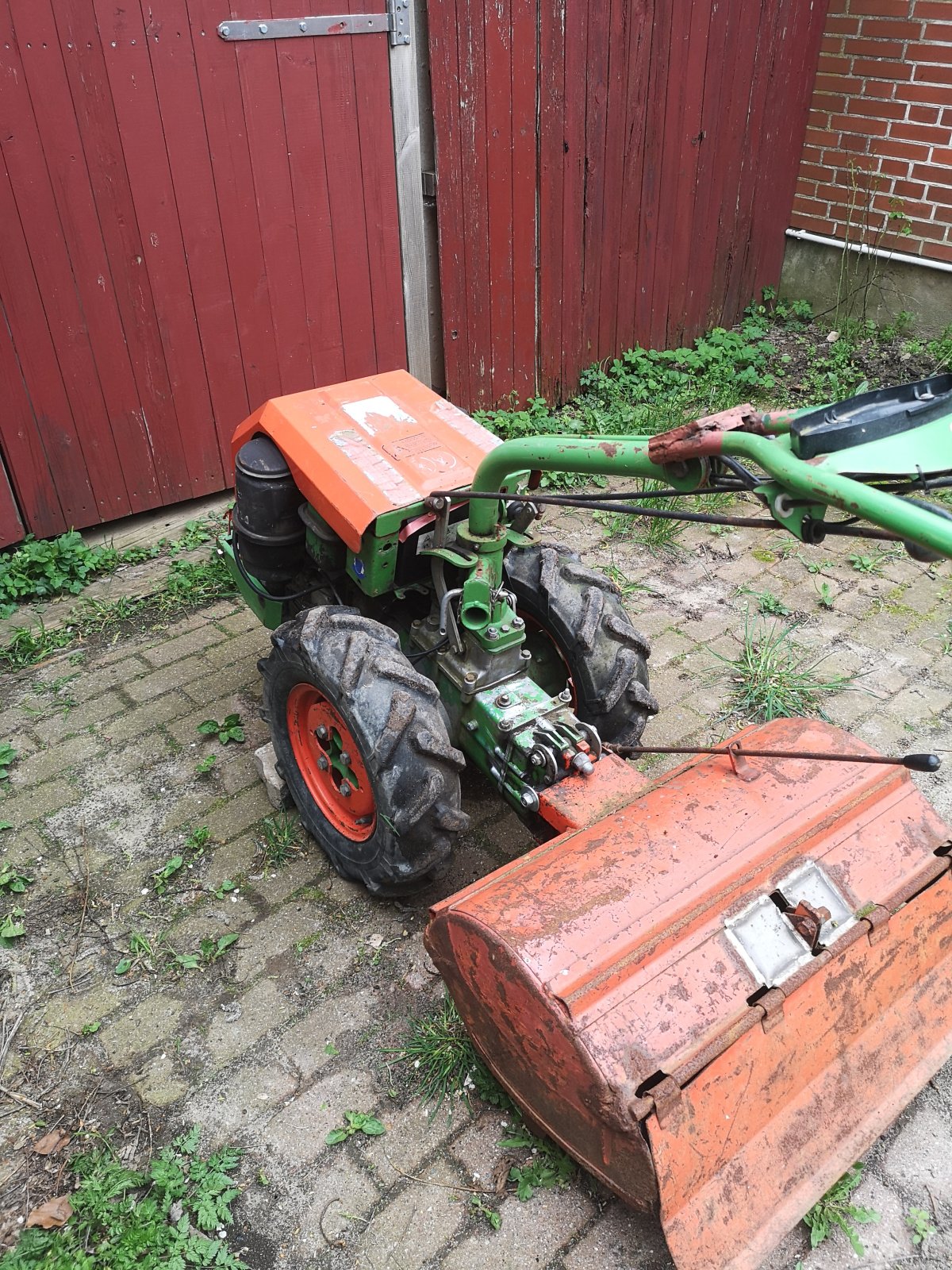 Einachstraktor van het type Agria 3400 + Fräse, Gebrauchtmaschine in Stockelsdorf (Foto 2)