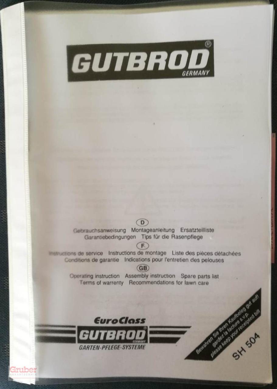 Einachstraktor του τύπου Gutbrod SH 504, Gebrauchtmaschine σε Elsnig (Φωτογραφία 11)