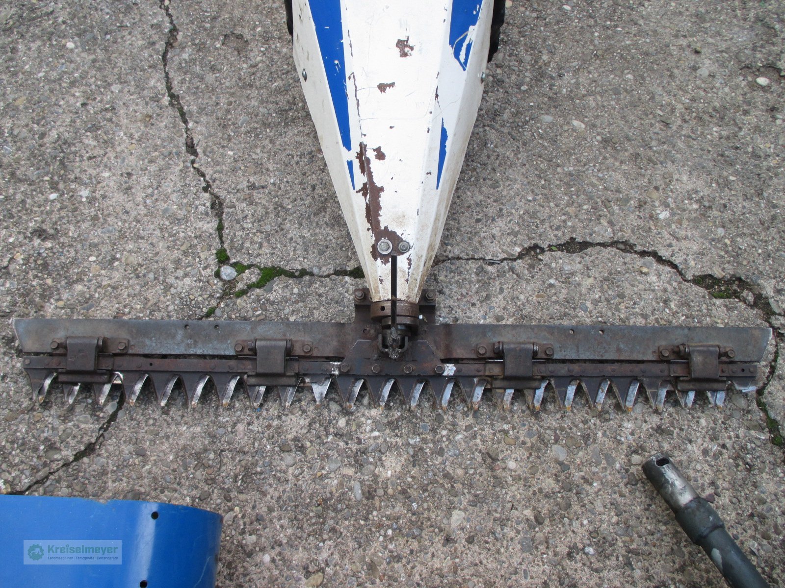 Einachstraktor van het type Irus U 191 mit 120 cm Doppelmesserbalken, Fräse 60 cm, Schneeräumschild 100 cm, Gebrauchtmaschine in Feuchtwangen (Foto 7)