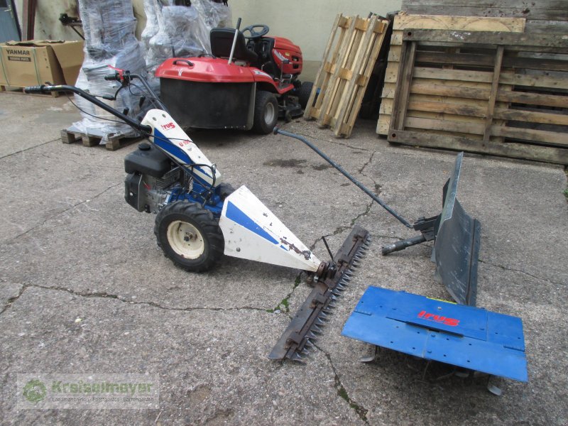 Einachstraktor van het type Irus U 191 mit 120 cm Doppelmesserbalken, Fräse 60 cm, Schneeräumschild 100 cm, Gebrauchtmaschine in Feuchtwangen (Foto 1)