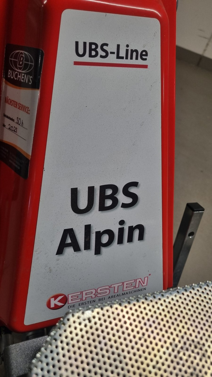 Einachstraktor van het type Kersten UBS Alpin Schlegelmäher, Gebrauchtmaschine in Olpe (Foto 3)