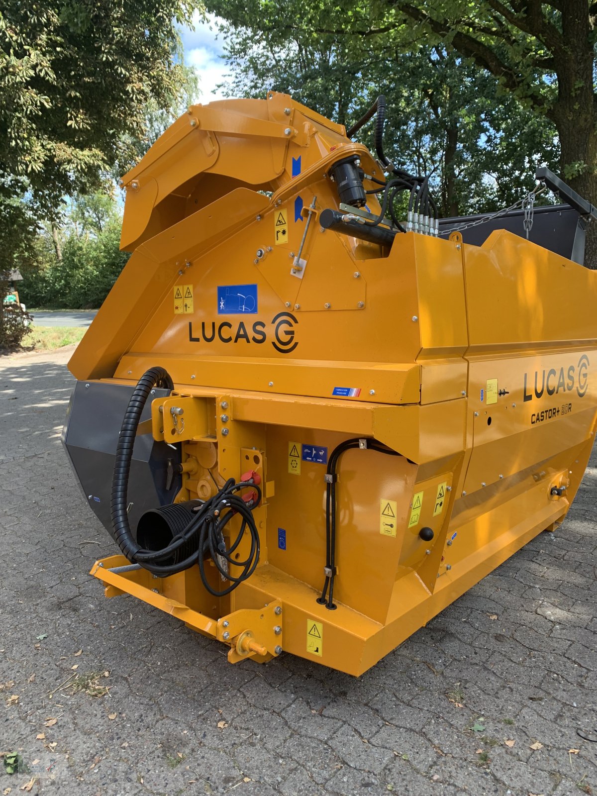 Einstreutechnik van het type Lucas Castor 20, Neumaschine in Königsmoor (Foto 2)