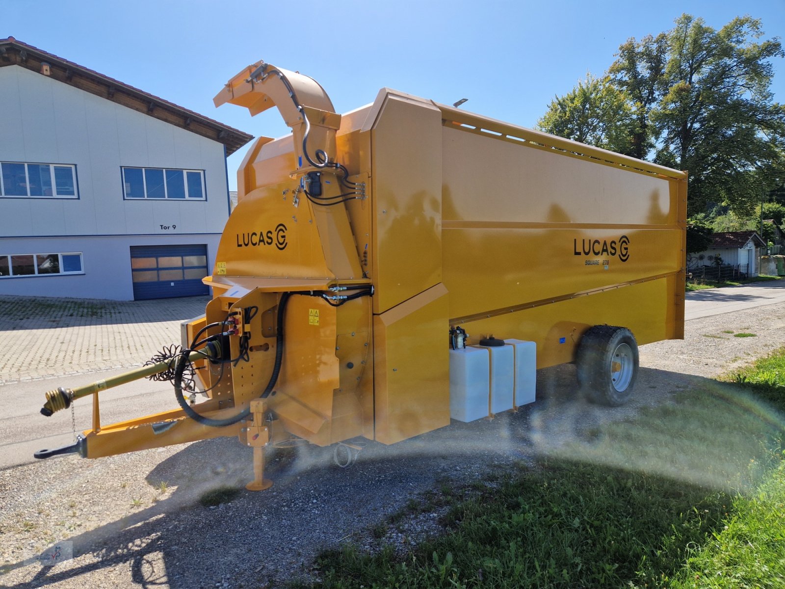 Einstreutechnik za tip Lucas Square 278, Gebrauchtmaschine u Mahlberg-Orschweier (Slika 2)