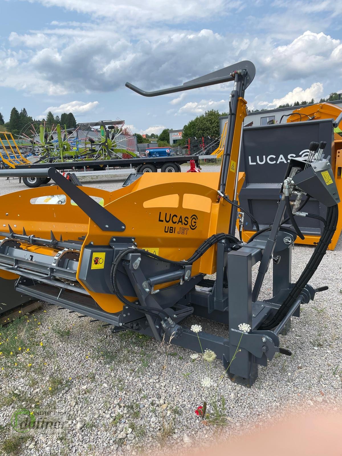 Einstreutechnik van het type Lucas Ubi Jet, Neumaschine in Münsingen (Foto 2)