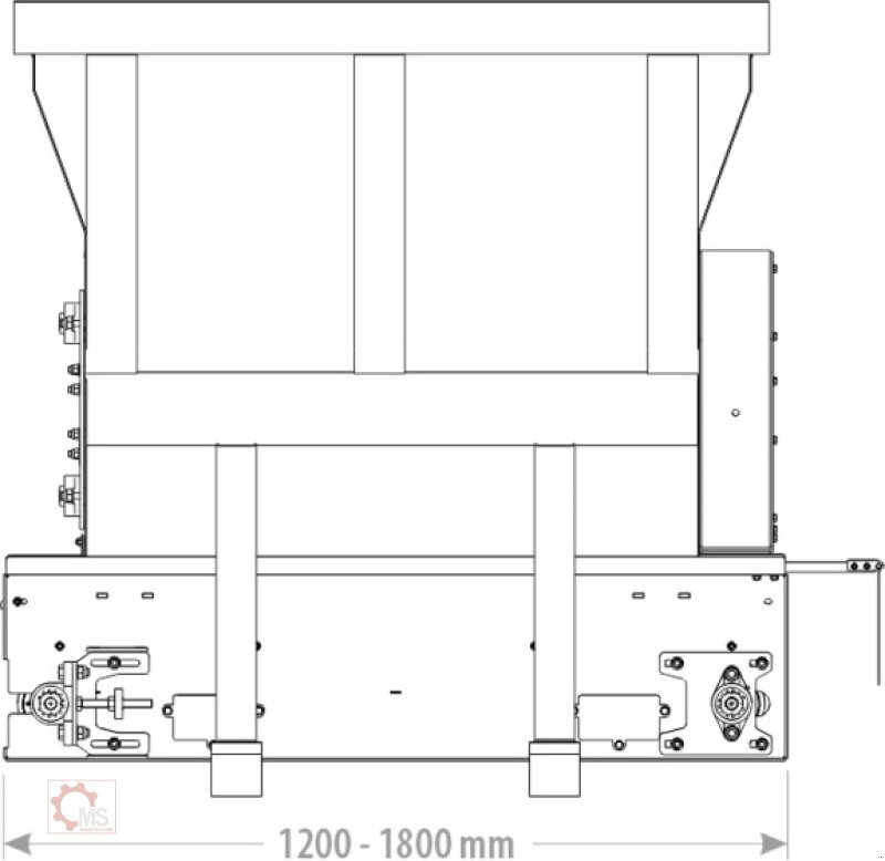 Einstreutechnik типа MS Einstreugerät universell, Neumaschine в Tiefenbach (Фотография 4)