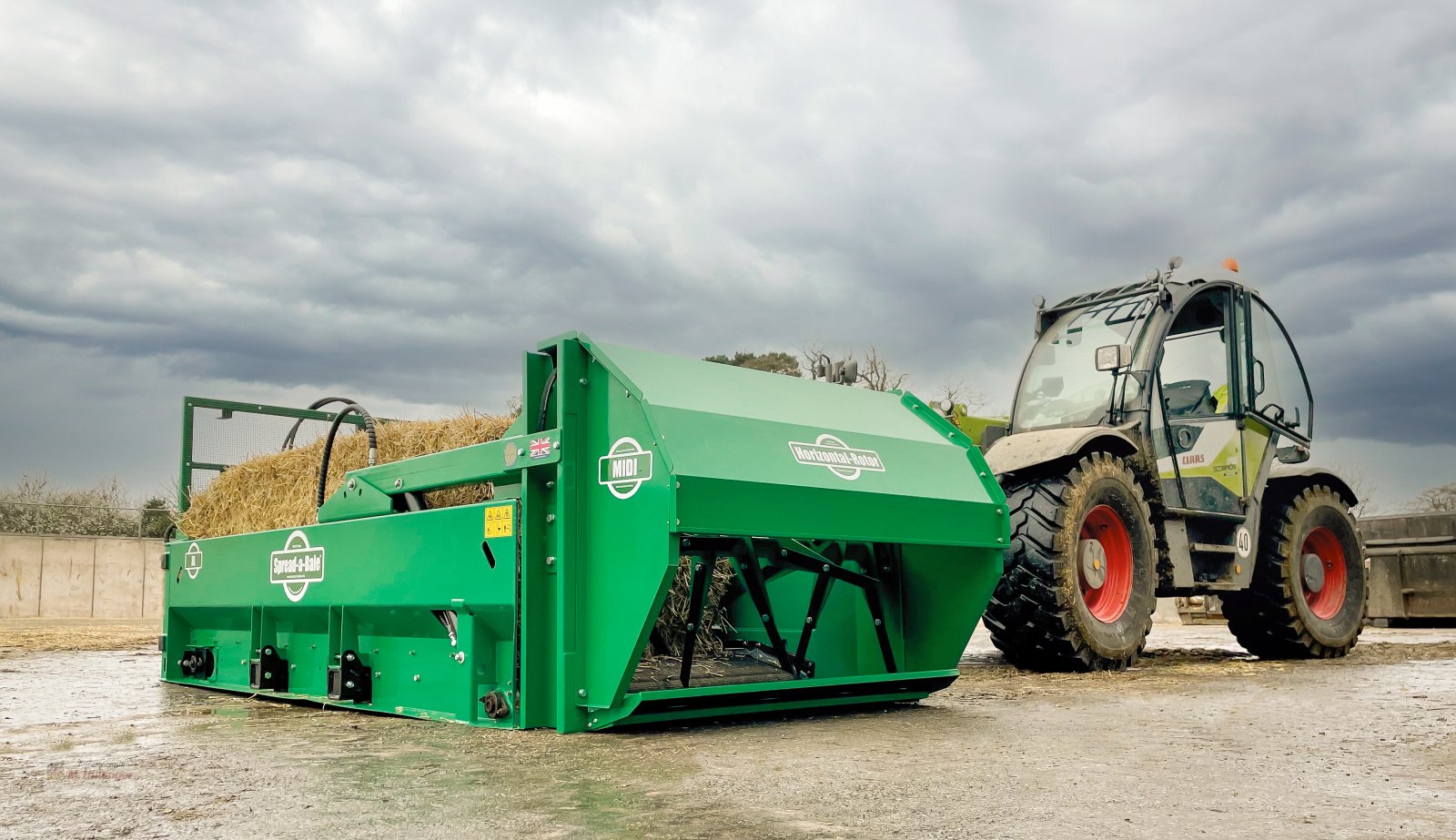 Einstreutechnik tipa Spread-a-Bale Mini-Midi-Maxi, Neumaschine u Pappenheim (Slika 7)