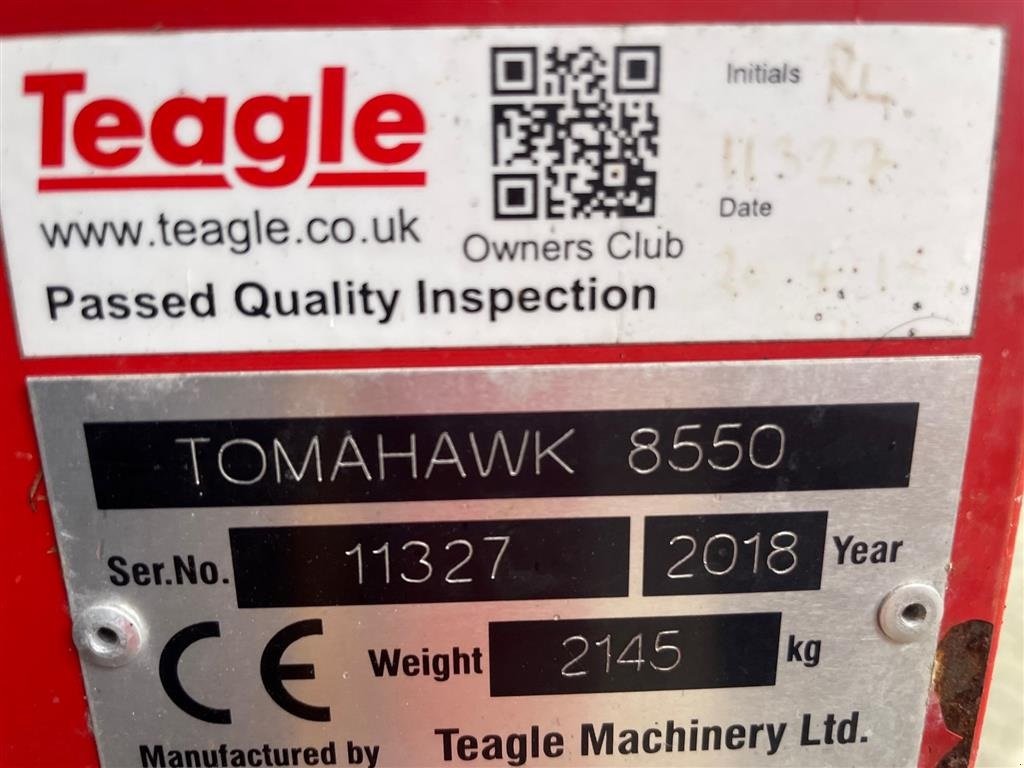 Einstreutechnik от тип Teagle 8500, Gebrauchtmaschine в Varde (Снимка 2)