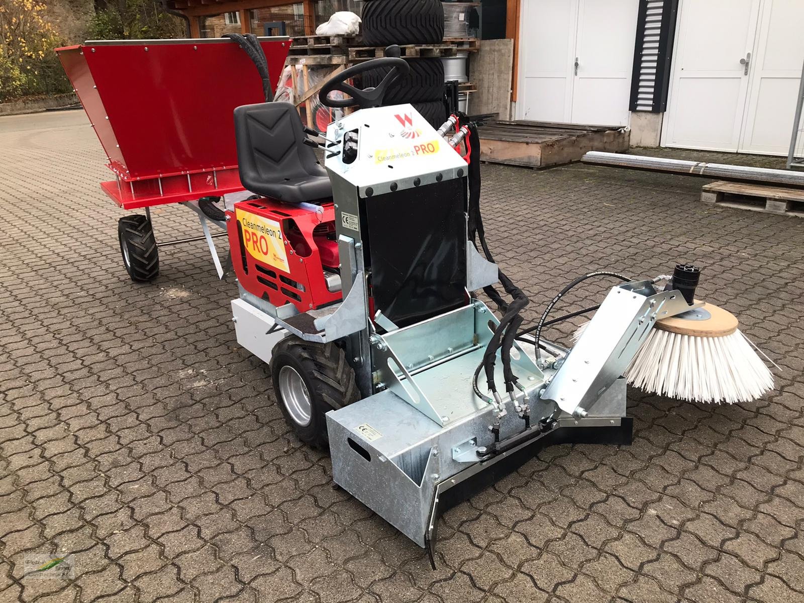 Einstreutechnik tip Westermann Cleanmeleon 2, Neumaschine in Pegnitz-Bronn (Poză 10)