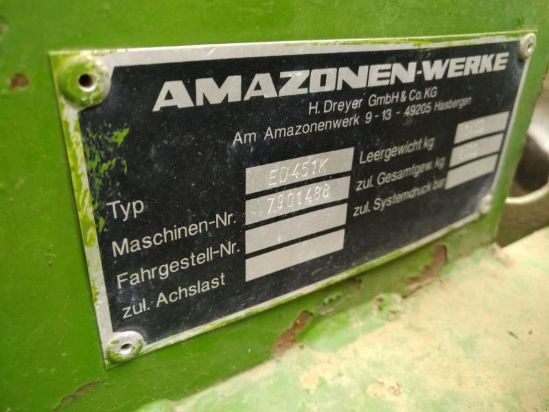 Einzelkornsägerät Türe ait Amazone ED 451K, Gebrauchtmaschine içinde Liebenwalde (resim 7)