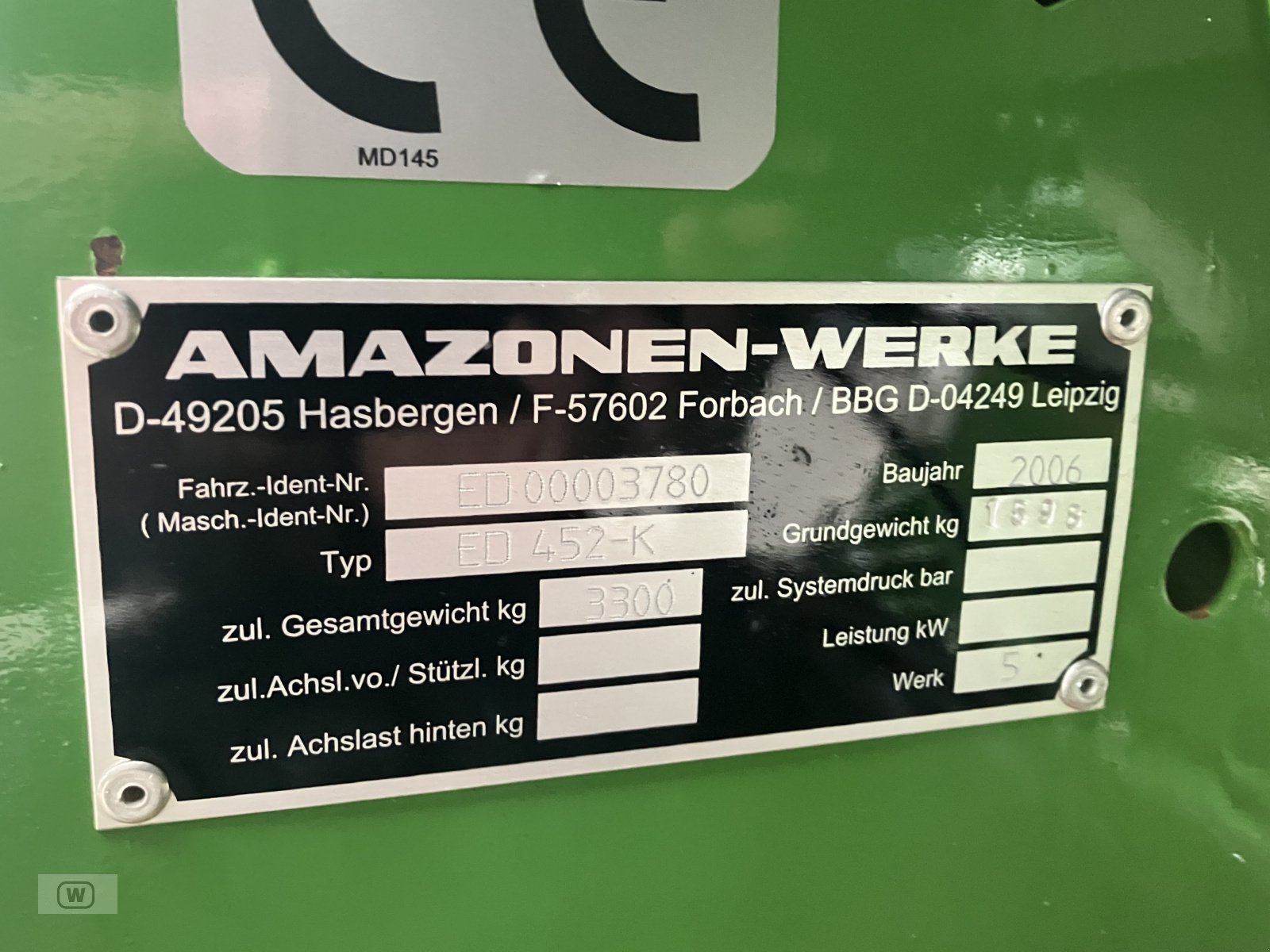 Einzelkornsägerät typu Amazone ED 452-K, Gebrauchtmaschine v Zell an der Pram (Obrázek 11)