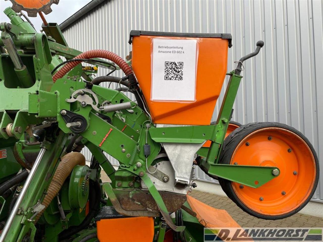 Einzelkornsägerät del tipo Amazone ED 602 Classic, Gebrauchtmaschine en Neuenhaus (Imagen 10)