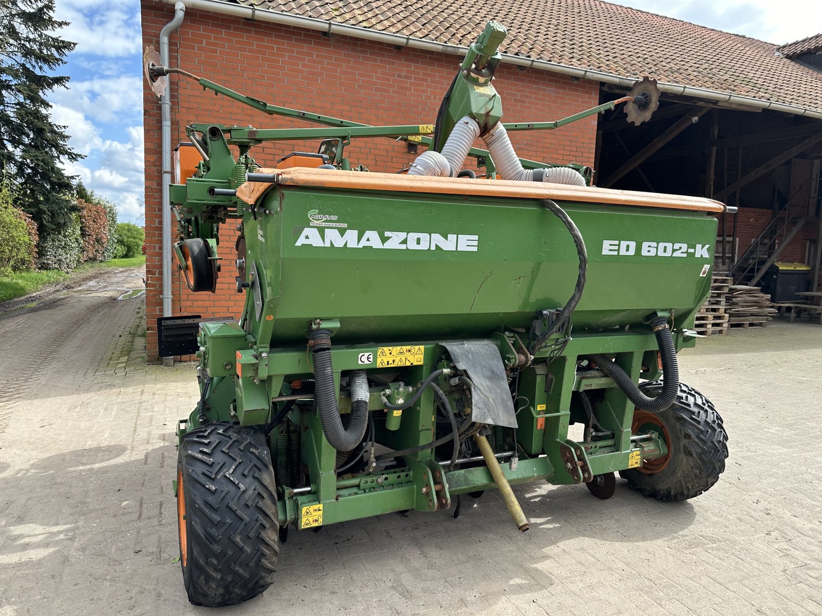 Einzelkornsägerät typu Amazone ED 602-K Contour, Gebrauchtmaschine w Schweringen (Zdjęcie 3)